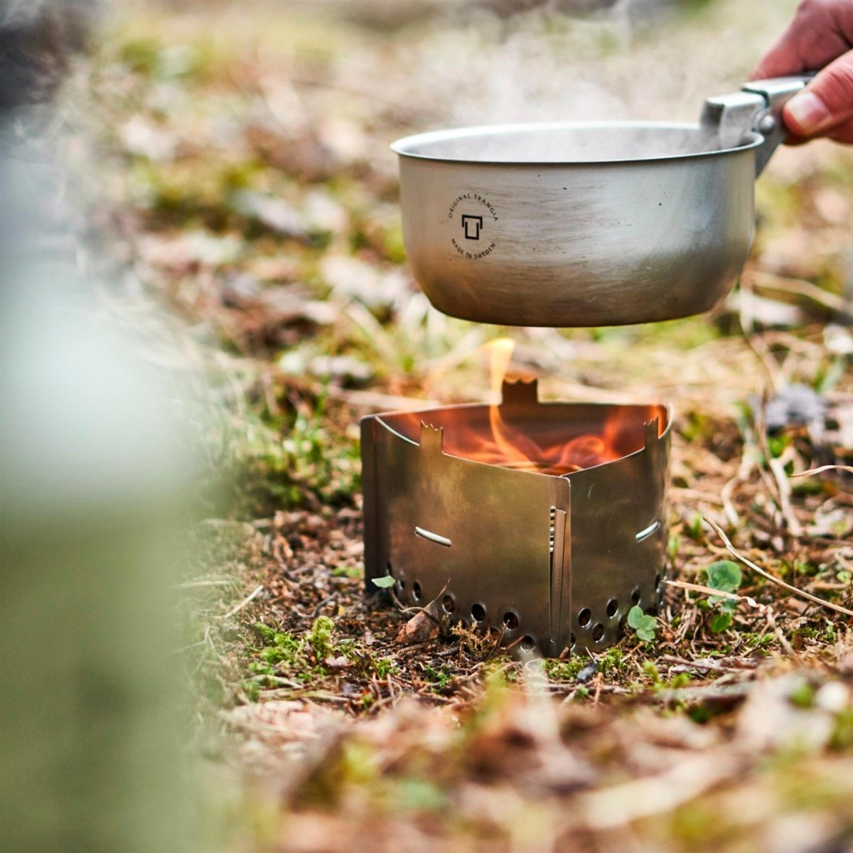 Trangia mini ensemble de réchaud portable ultra-léger compact kit burnet randonnée en plein air