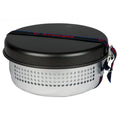 Ensemble de cuisinière pour système de cuisson d'extérieur Trangia avec brûleur à combustible liquide et poêle antiadhésive