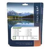 Trek'N Eat Repas végétarien Mac'N Cheese Nourriture de camping déshydratée riche en calories