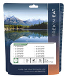 Trek'N'Eat Vegan Meal Chana Masala Nourriture d'extérieur lyophilisée pour randonnée 180 g