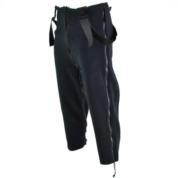 US army pants thermal black Extreme cold weather trousers Polartec overall NEW - GoMilitar
