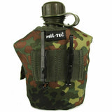 Bouteille d'eau M1 de style cantine de l'armée américaine avec couvercle et clips Alice de l'armée américaine