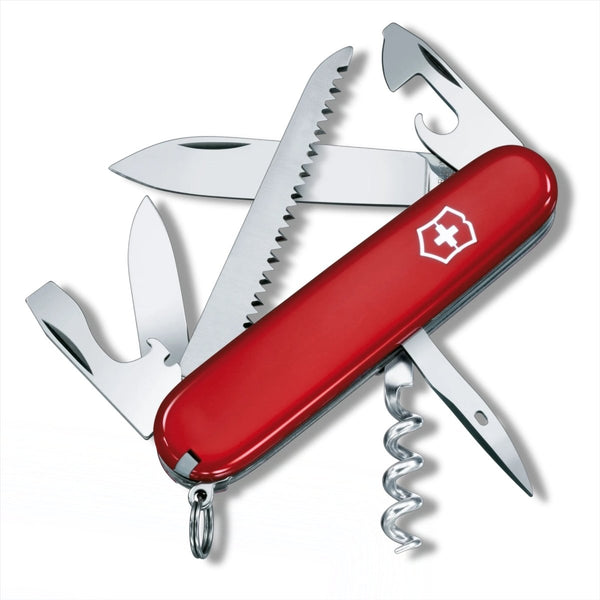 Victorinox Camper Multi Tool Knife 13 Functions 91 mm Pocket EDC Tool Red