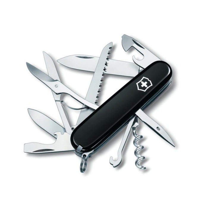 Couteau Suisse Victorinox Huntsman 91mm Multi Tool 15 Fonctions Noir - GoMilitar