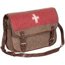 Wool shoulder bag vintage style first aid medic paramedic purse reproduction - GoMilitar