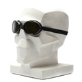 Lunettes de protection pour casque de montagne rond de l'armée suisse de la Seconde Guerre mondiale Verre de protection avec boîte