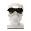 Lunettes de protection pour casque de montagne rond de l'armée suisse de la Seconde Guerre mondiale Verre de protection avec boîte