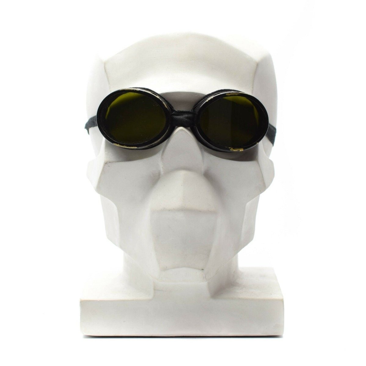 Lunettes de protection pour casque de montagne rond de l'armée suisse de la Seconde Guerre mondiale Verre de protection avec boîte