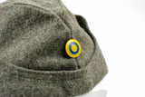 Casquette d'hiver en laine de l'armée suédoise de la Seconde Guerre mondiale, casquette militaire de campagne, chapeau de garnison