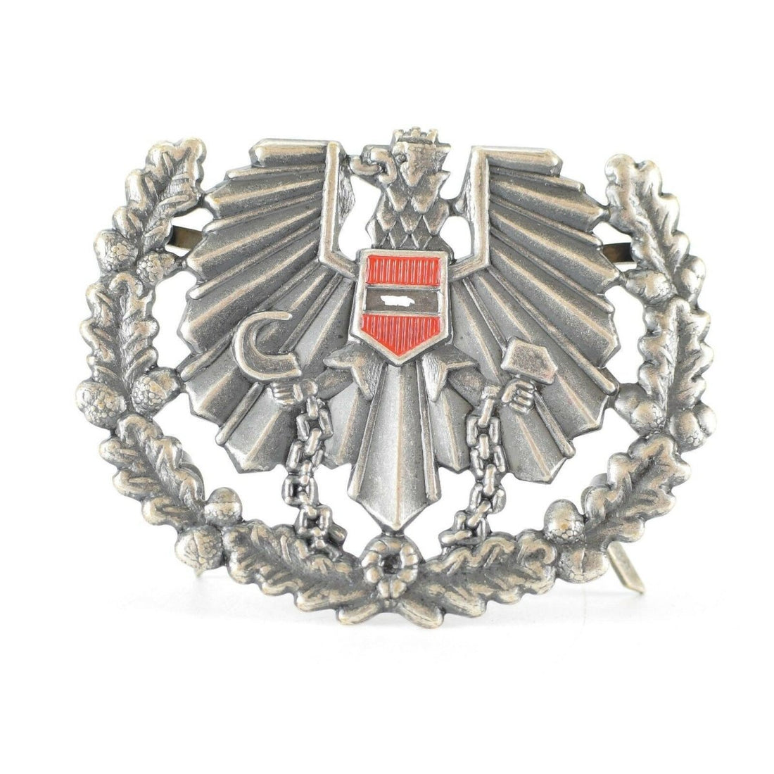 Véritable insigne de béret de chapeau d'aigle de l'armée autrichienne cocarde militaire Autriche