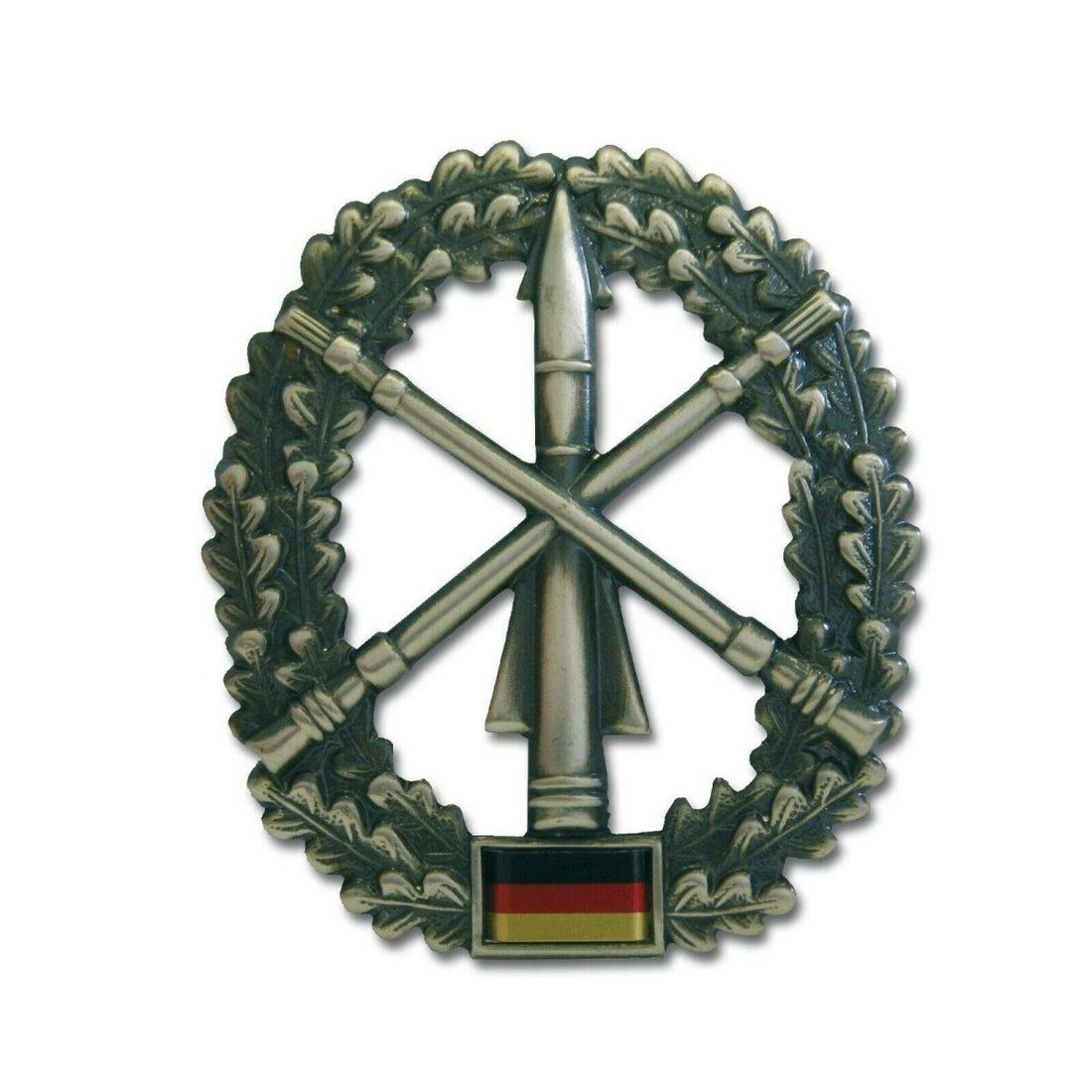 Véritable insigne de béret de l'armée allemande Cocarde Troupe Forces antiaériennes Défense aérienne