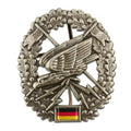 Insigne de béret de l'armée allemande authentique Cocarde des troupes spéciales de reconnaissance