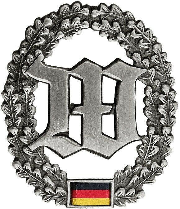 Insigne de béret de l'armée allemande authentique Cocarde Insigne de garde Bataillon Troupe d'infanterie