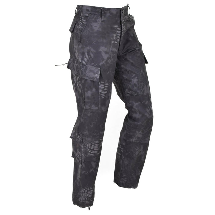 Mil-Tec – pantalon militaire américain mandra night acu ripstop, pantalon cargo confortable et fonctionnel de style militaire